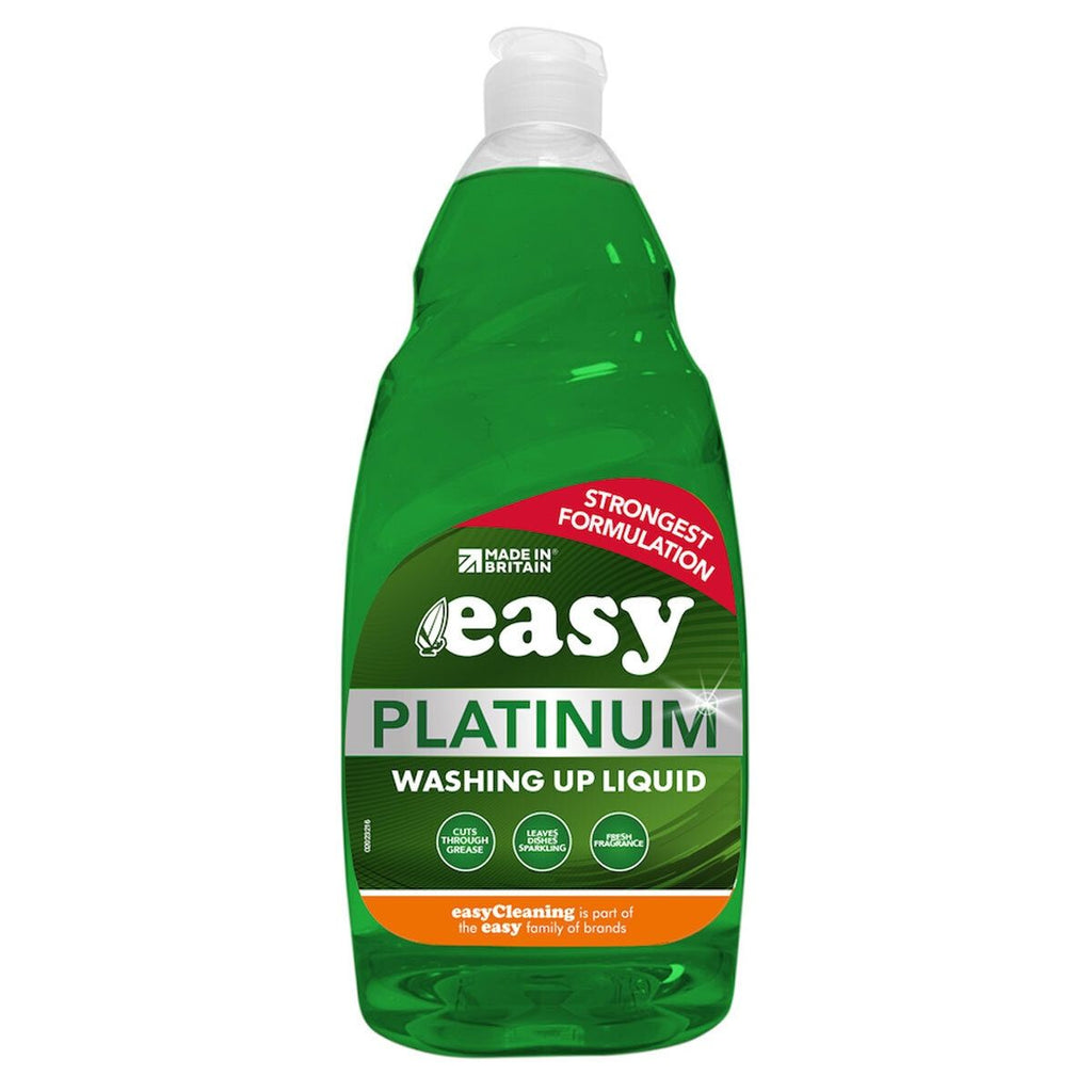 Easy Platinum Washing Up Liquid, 6 x 1L