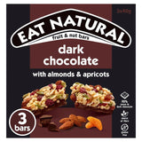 Eat Natural 70% Darker Chocolate Almonds &amp;amp; Apricots Bars   3 x 40g