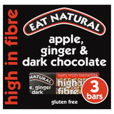 Eat Natural Apple Ginger &amp;amp; Dark Chocolate Bars   3 x 40g