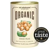 Eat Wholesome Organic Chick Peas   400g