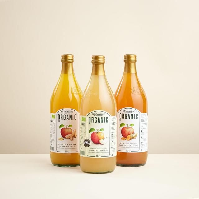 Eat Wholesome Organic Ginger &amp;amp; Turmeric Raw Apple Cider Vinegar   1L