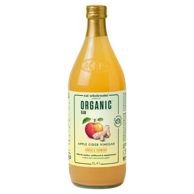 Eat Wholesome Organic Ginger & Turmeric Raw Apple Cider Vinegar   1L