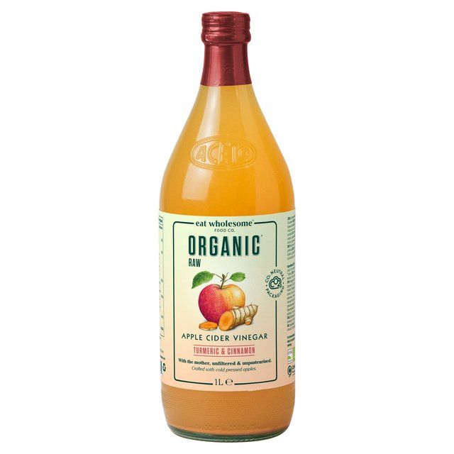 Eat Wholesome Organic Turmeric & Cinnamon Raw Apple Cider Vinegar   1L