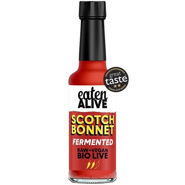 Eaten Alive Scotch Bonnet Fermented Hot Sauce   150ml