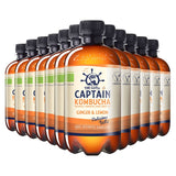 The GUTsy Captain Kombucha California Raspberry Bio-Organic 12 x 400ml Drinks Holland&Barrett   