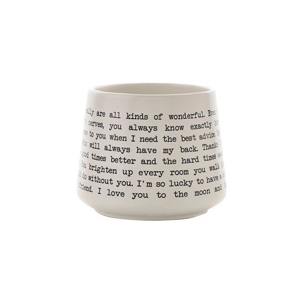 Moments Stoneware Mug - Sister