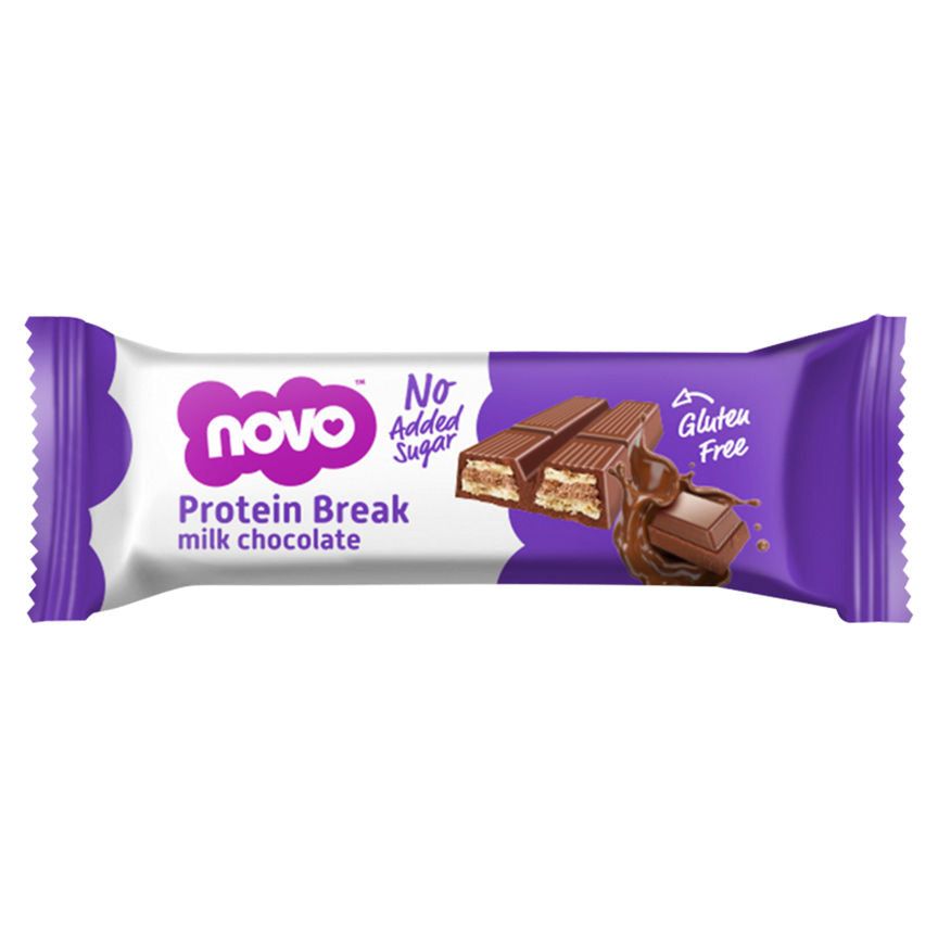 Novo Protein Break Milk Chocolate Energy Bar 21.5g