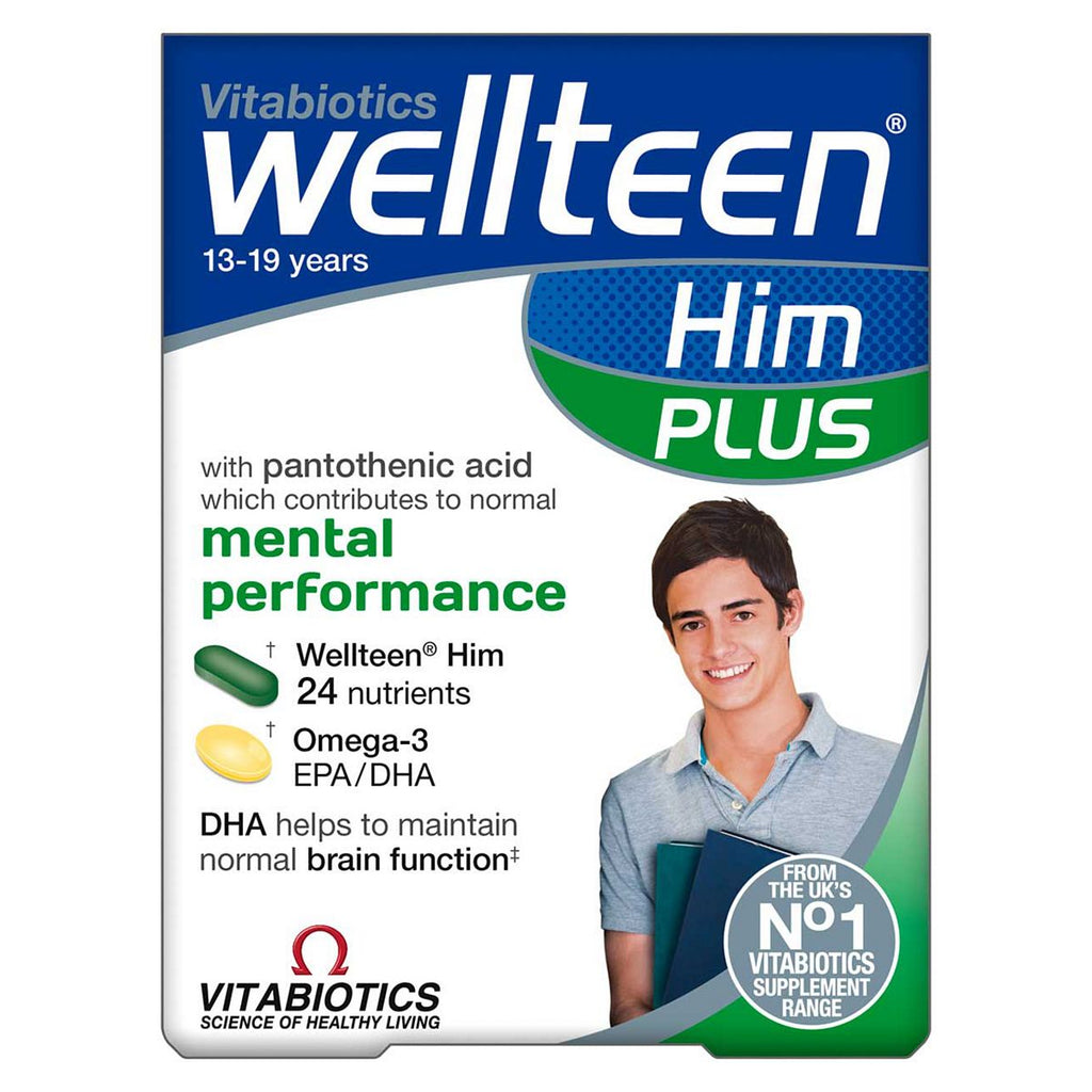 Vitabiotics Wellteen Him Plus - 56 Tablets