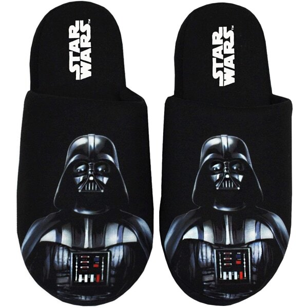 Star Wars Mens Dark Side Darth Vader Slippers (7-8) GOODS Superdrug   