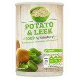 Sainsbury's Leek & Potato Soup 400g Soups Sainsburys   