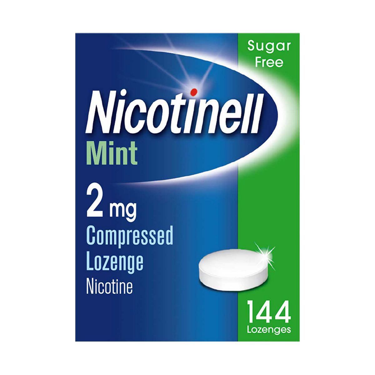 Nicotinell Lozenge Stop Smoking Aid 2 mg Mint 144 Pieces GOODS Boots   