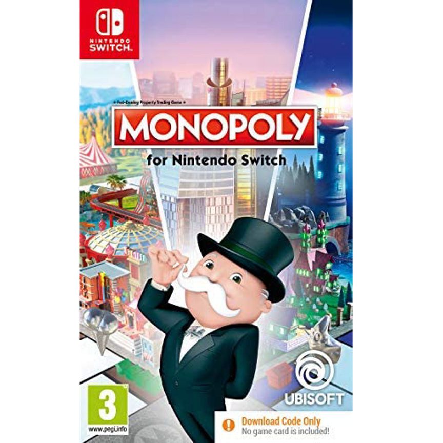 Nintendo Switch Monopoly (CODE IN BOX)