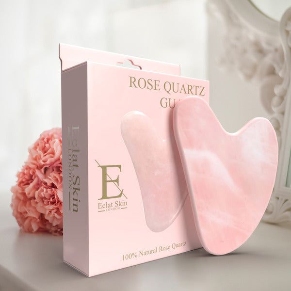 Eclat Skin London Rose Gua Sha - Pink