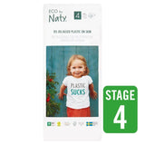 Eco by Naty Nappies Size 4   44 per pack