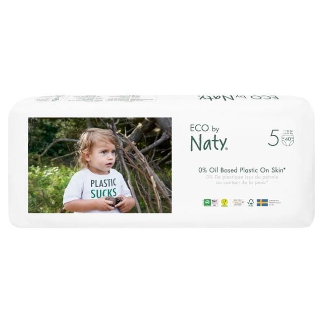 Eco by Naty Nappies Size 5 (11-25kg)   40 per pack