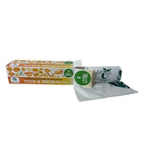 Eco Green Living Certified Compostable 2L Freezer Bags for Food Storage   35 per pack