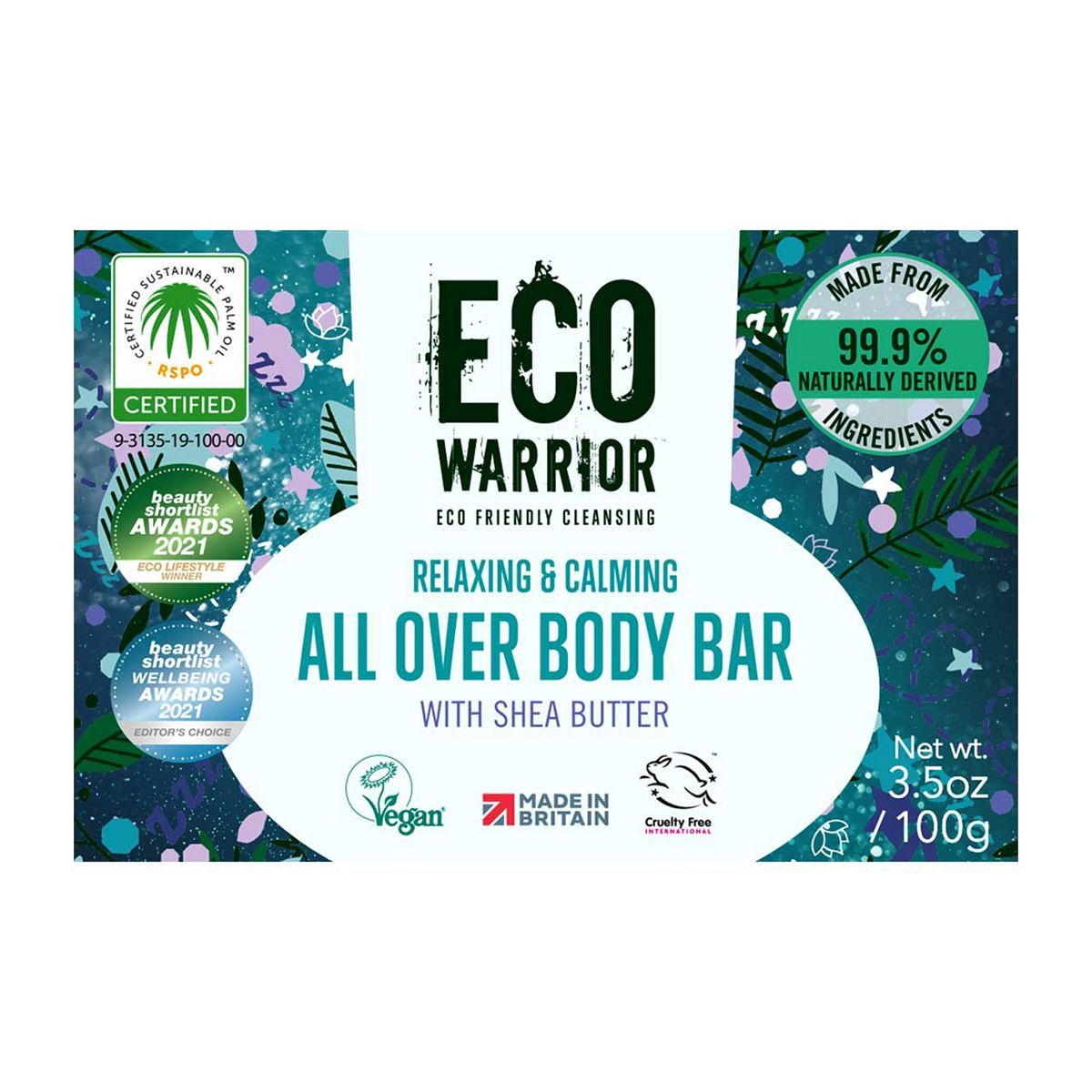 Eco Warrior All Over Body Bar 100g