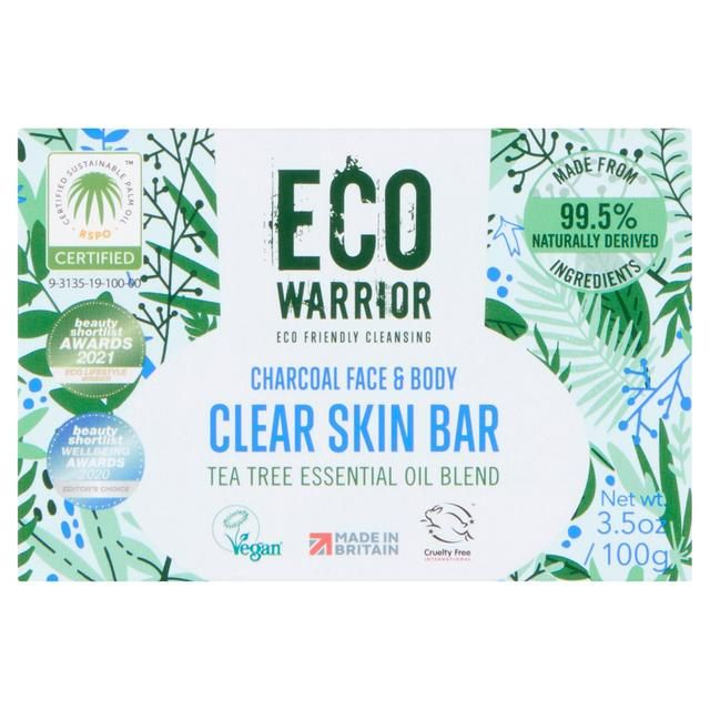 Eco Warrior Clear Skin Bar   100g