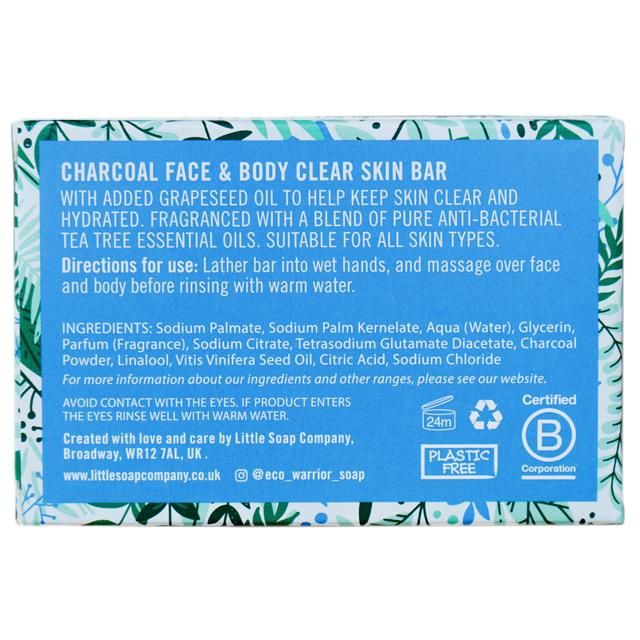 Eco Warrior Clear Skin Bar   100g