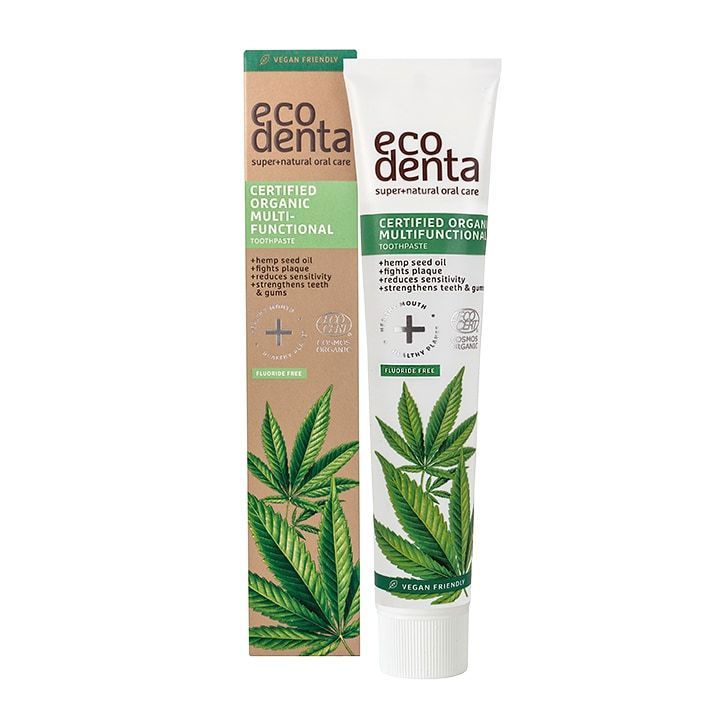 Ecodenta Certified Organic Multifunctional Toothpaste with Hemp Oil 75ml