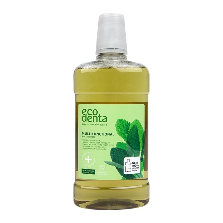 Ecodenta Multifunctional Mouthwash with Mint Oil 500ml