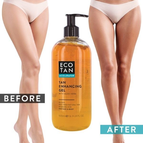 EcoTan Accelerator Tan Enhancing Gel with Aloe Vera 500ml