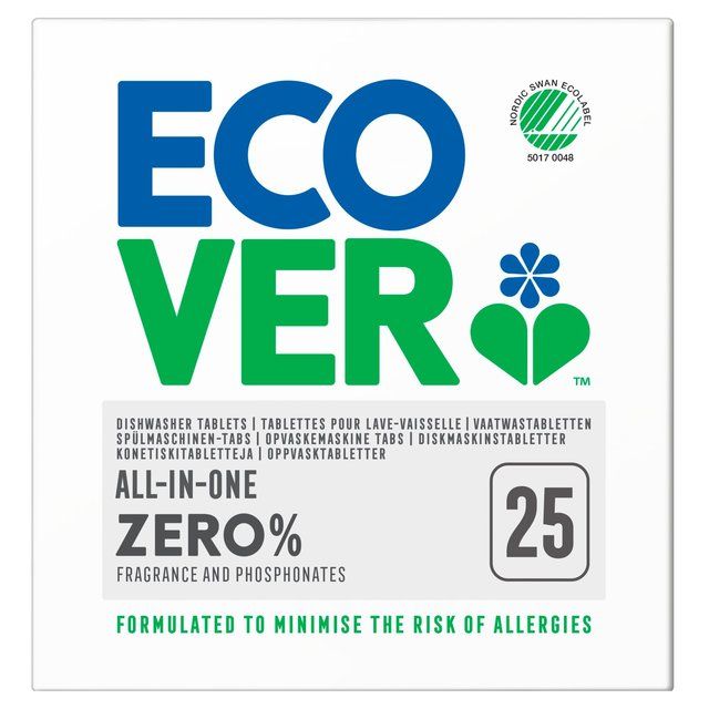 Ecover Zero Dishwasher Tablets   25 per pack