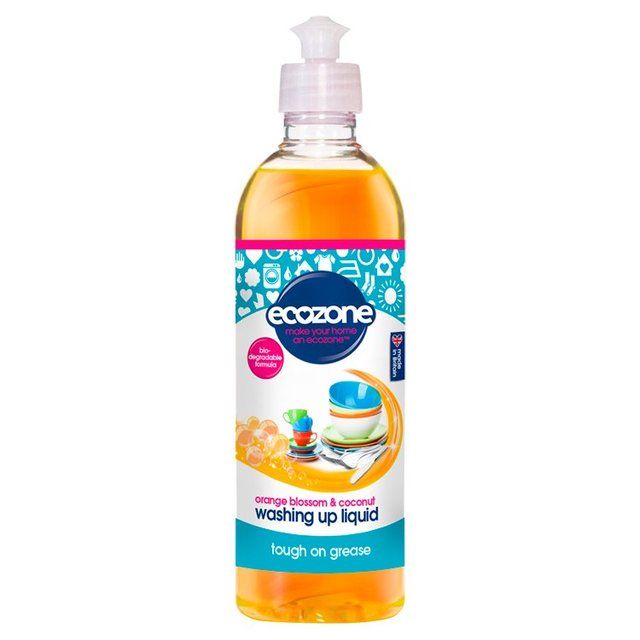 Ecozone Concentrated Washing Up Liquid Orange Blossom & Coconut   500ml