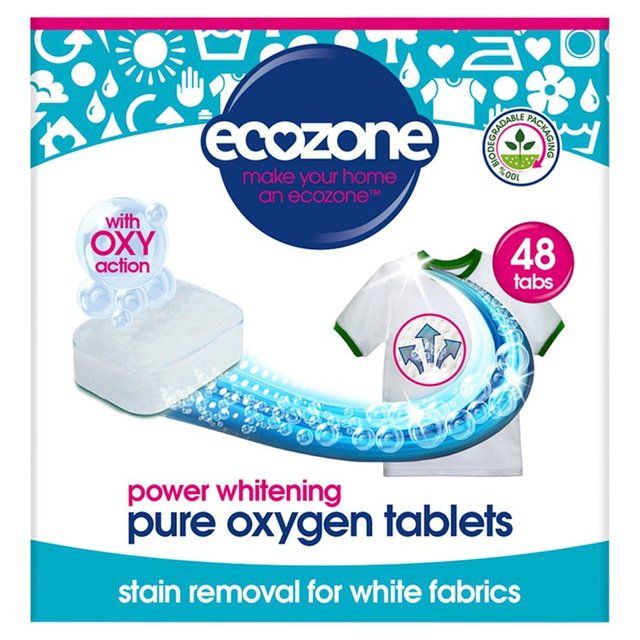 Ecozone Pure Oxygen Whitener Tablets    48 per pack