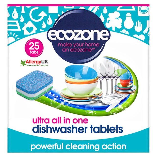 Ecozone Ultra All in One Dishwasher Tablets   25 per pack