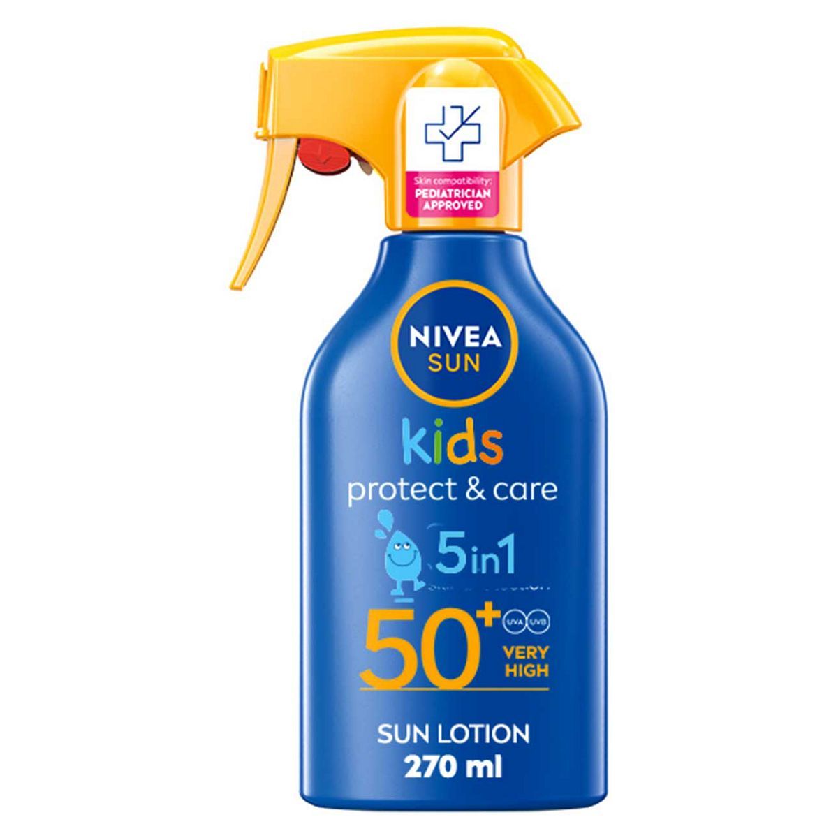 NIVEA SUN Kids Protect & Care Sun Cream Trigger Spray SPF50+ 270ml GOODS Boots   