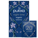 Pukka Organic Night Time 20 Herbal Tea Sachets GOODS ASDA   