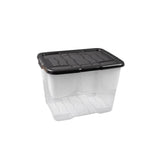 Strata Plastic Storage Black 10L GOODS Sainsburys   