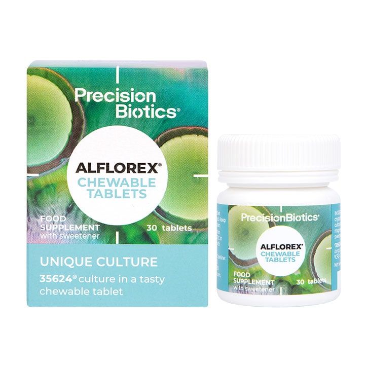 Precision Biotics Alflorex Chewable 30 Tablets Food Supplement Holland&Barrett   