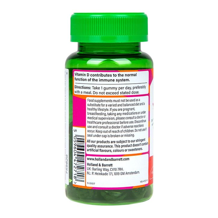 Holland &amp; Barrett Kids Vitamin D 10&micro;g 30 Gummies