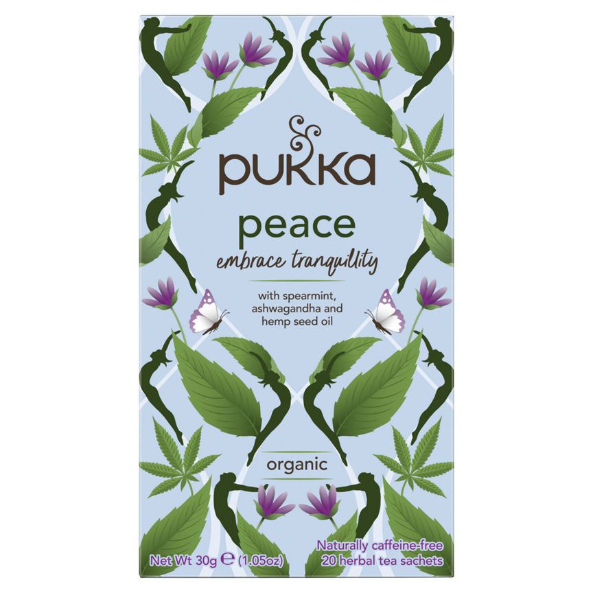 Pukka Peace 20 Organic Herbal Tea Bags GOODS ASDA   