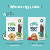 Edgard &amp;amp; Cooper Apple &amp;amp; Eucalyptus Large Dog Dental Sticks   7 per pack