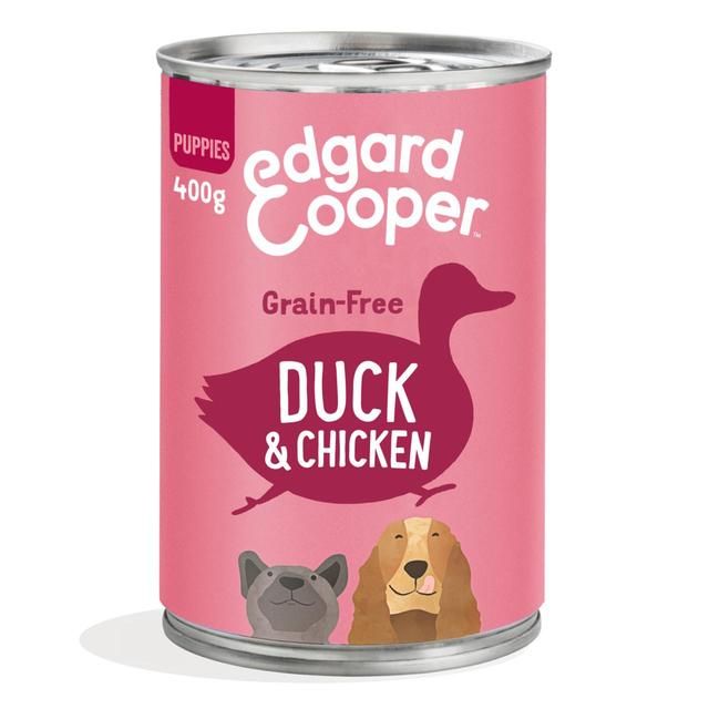 Edgard & Cooper Puppy Grain Free Wet Dog Food with Duck & Chicken   400g