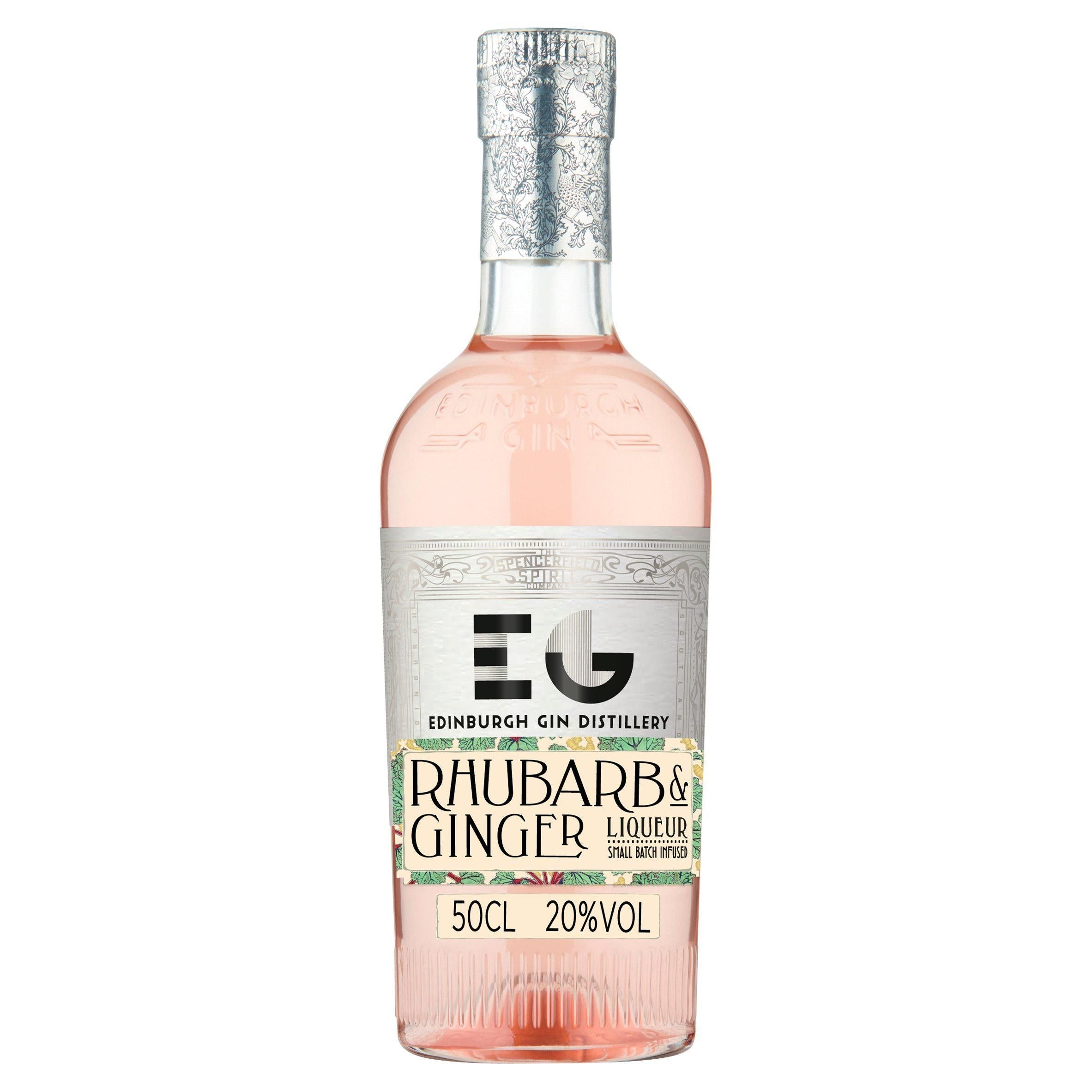 Edinburgh Gin Distillery Rhubarb &amp;amp; Ginger Liqueur 50cl