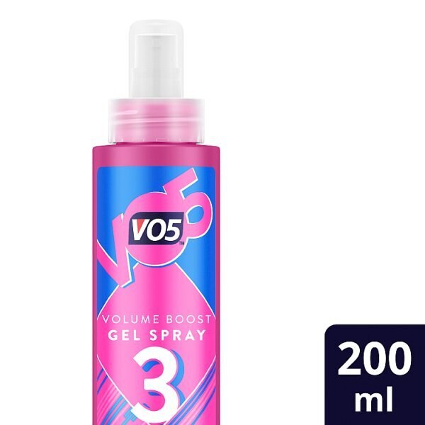 Vo5 Volume Boost Gel Spray for all-day hold 200ml