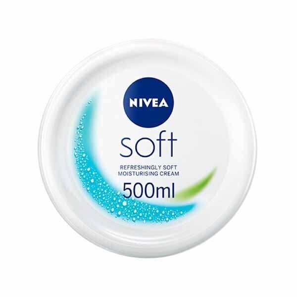 NIVEA Soft Moisturiser Cream for Face, Hands & Body, 500ml GOODS Superdrug   