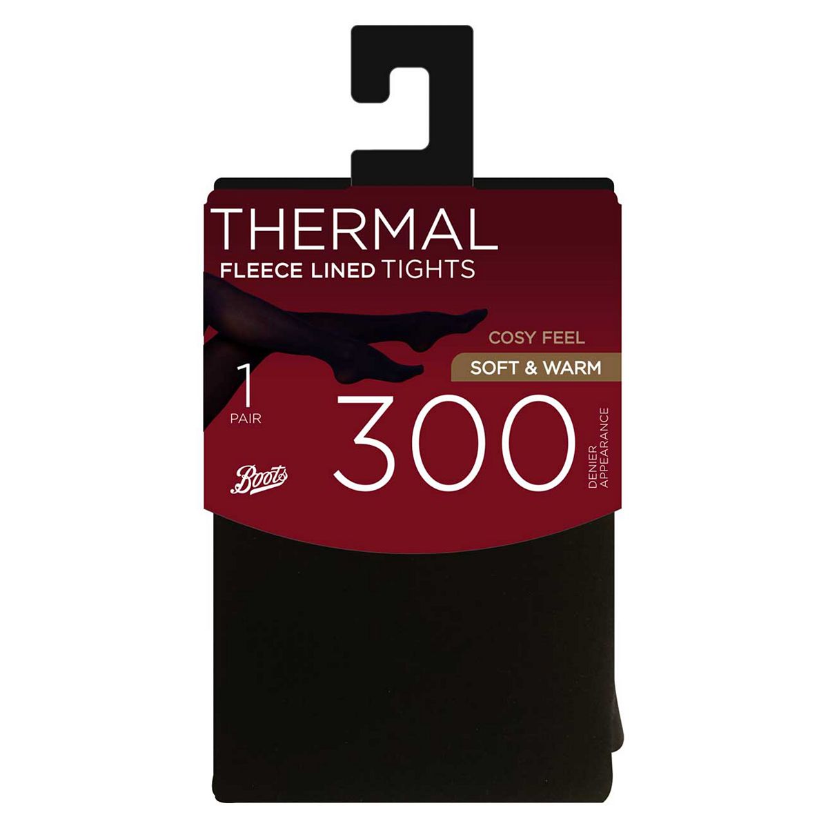 Boots Thermal Tights Black Medium - McGrocer