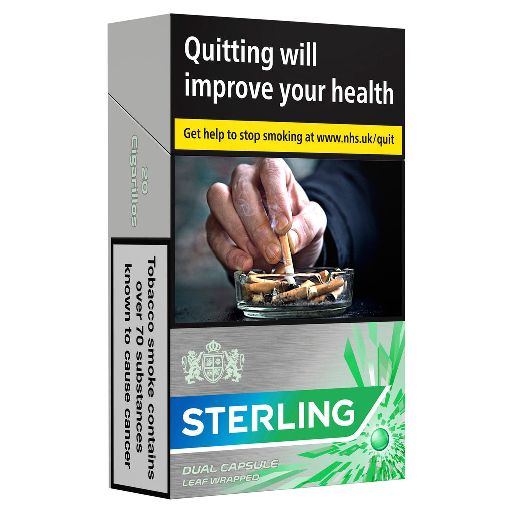 Sterling Dual Capsule Leaf Wrapped Standard x20