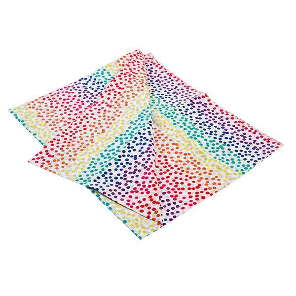 Sainsbury's Home Rainbow Spot Wipeable Tablecover GOODS Sainsburys   