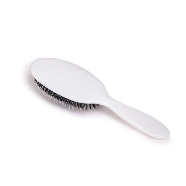 Rock & Ruddle White Shine Small Baby Bristle Hairbrush GOODS Superdrug   