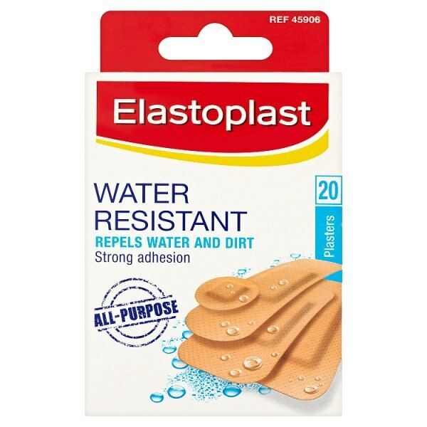 Elastoplast All-Purpose Water &amp;amp; Dirt Resistant, 20 Plasters