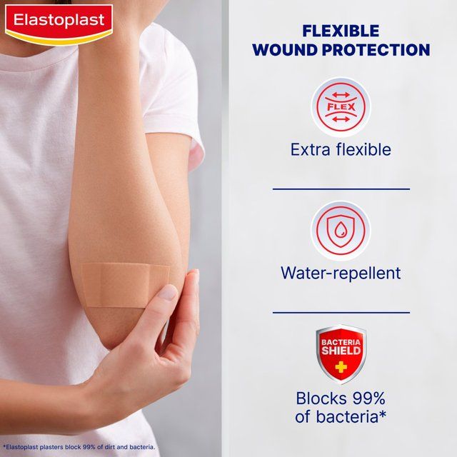 Elastoplast Extra Flexible Cut to Size Breathable Fabric Plaster 1m x 6cm   10 per pack