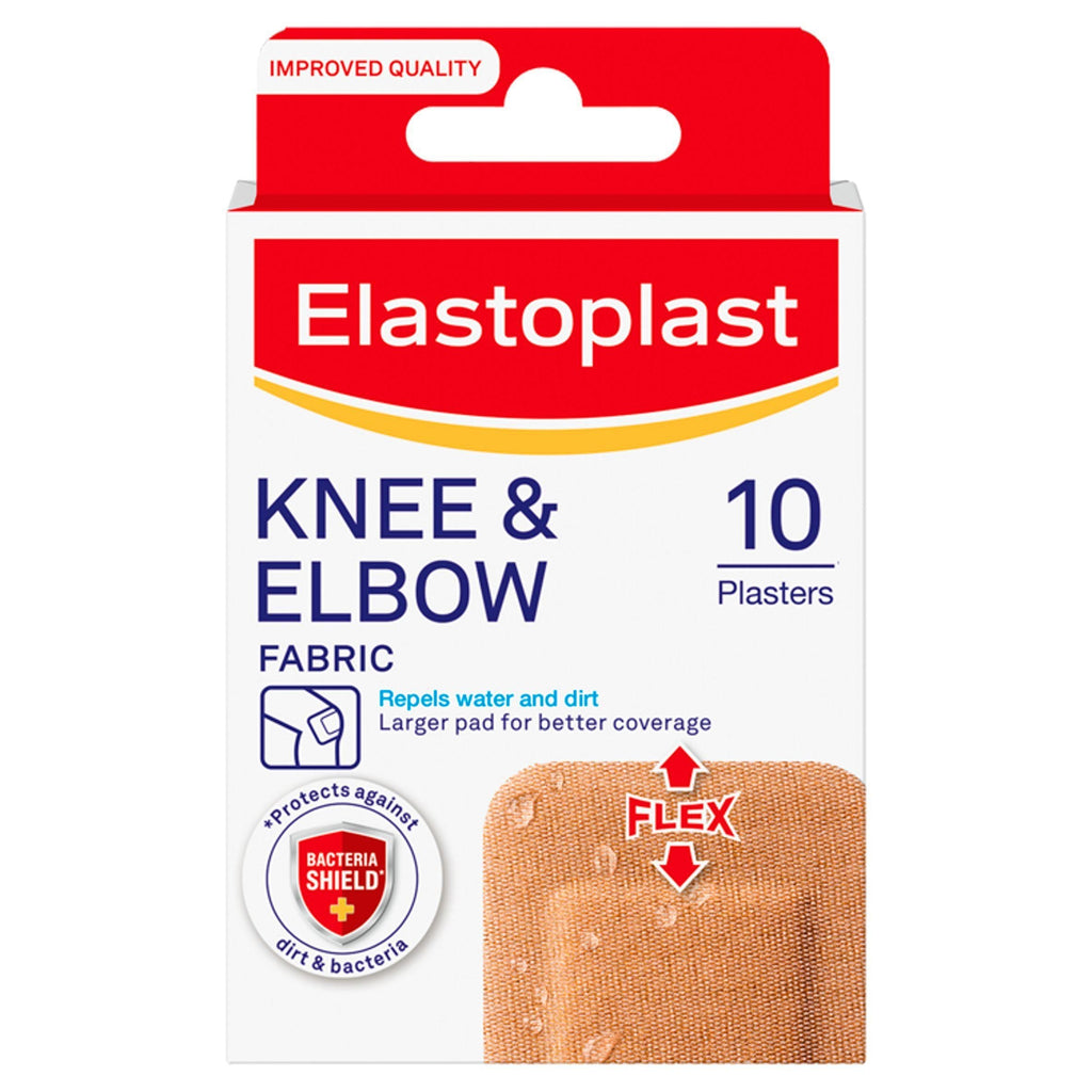 Elastoplast Fabric Knee & Elbow Plasters x10