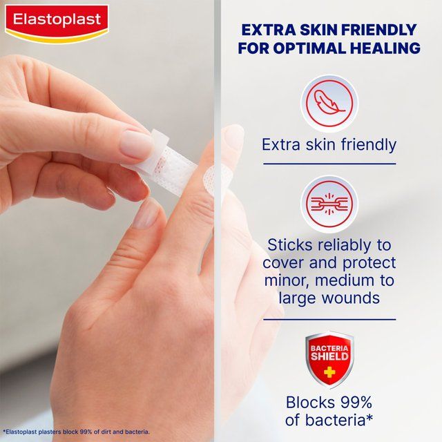 Elastoplast Hypoallergenic Sensitive Plasters    20 per pack