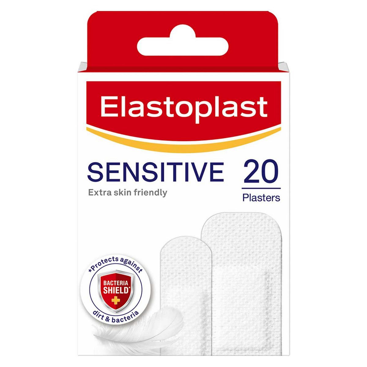 Elastoplast Sensitive Hypoallergenic Plasters, 20 Pack